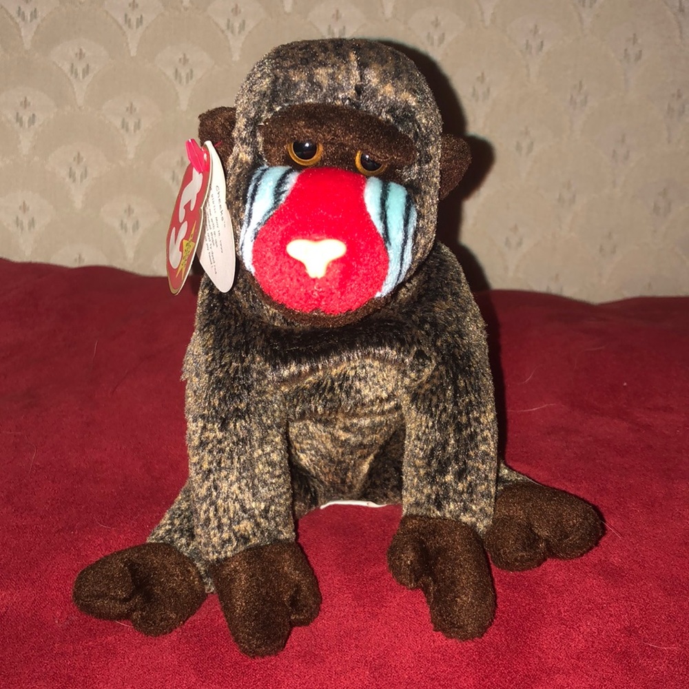 Cheeks Beanie Baby 🦧